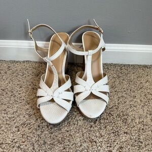 Thalia Sodi White Heels